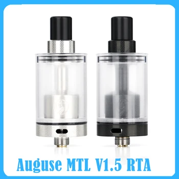 In stock!!! Auguse MTL V1.5 RTA with 4ml capacity&leak-proof Atomizer for 510 Thread Mod vs Zeus X RTA
In stock!!! Auguse MTL V1.5 RTA with 4ml capacity&leak-proof Atomizer for 510 Thread Mod vs Zeus X RTA