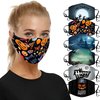 Creative Halloween Adult Mask Fabric Washable Reusable Funny Expression Print Earloop Outdoor Dustproof Breathable Unisex Masque
Creative Halloween Adult Mask Fabric Washable Reusable Funny Expression Print Earloop Outdoor Dustproof Breathable Unisex Masque