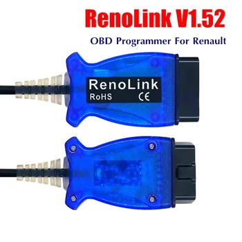 Renolink OBD2 ECU Programmer For Renault Cars USB Diagnostic Interface RenoLink V1.52 English Key Coding UCH Matching Dashboard
Renolink OBD2 ECU Programmer For Renault Cars USB Diagnostic Interface RenoLink V1.52 English Key Coding UCH Matching Dashboard