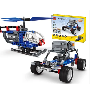 2-In-1 Power Machinery Electric Building Blocks DIY Bricks Off-Road Helicopter Bricks Plastic Assembly Model Block Assembly Toys
2-In-1 Power Machinery Electric Building Blocks DIY Bricks Off-Road Helicopter Bricks Plastic Assembly Model Block Assembly Toys