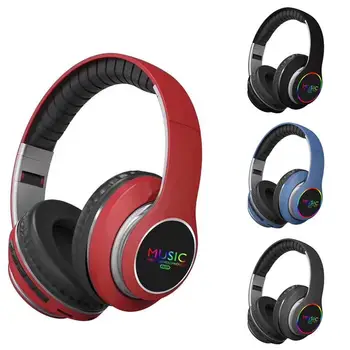 Folding LED Headphones 5.0 Wireless Card Headphones Ear Headset Sports Headset
Folding LED Headphones 5.0 Wireless Card Headphones Ear Headset Sports Headset