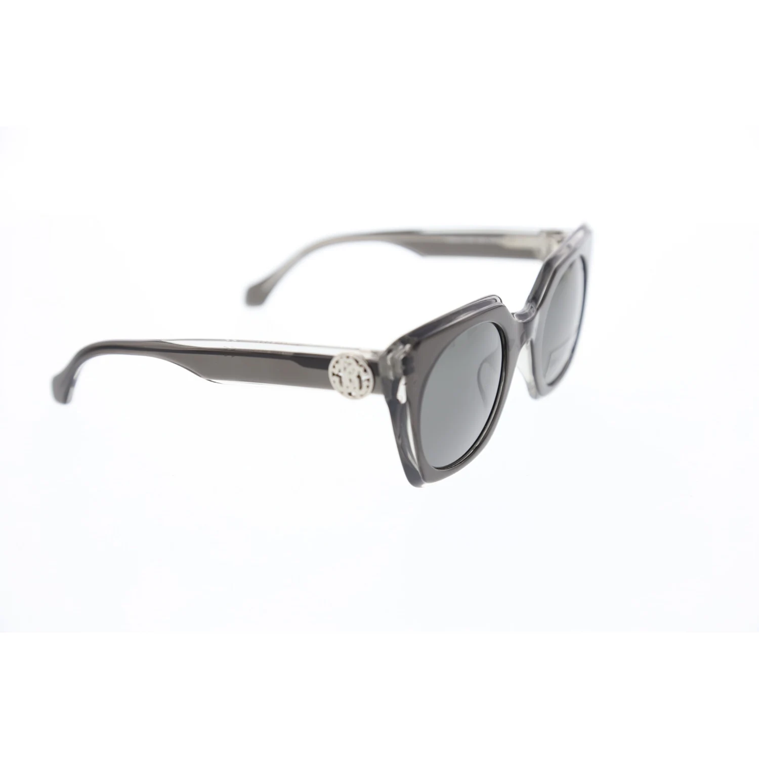 

Women's sunglasses rc 1068 05b bone black organic oval aval 48-25-140 roberto cavalli