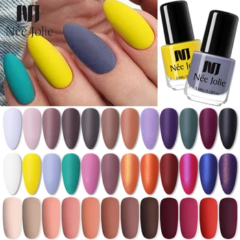 NEE JOLIE 2/1 Bottles Nail Polish Coffee Gray Red Series Nail Varnishes Nail Color Nail Art Polish Varnish Decoration 3.5ml
NEE JOLIE 2/1 Bottles Nail Polish Coffee Gray Red Series Nail Varnishes Nail Color Nail Art Polish Varnish Decoration 3.5ml