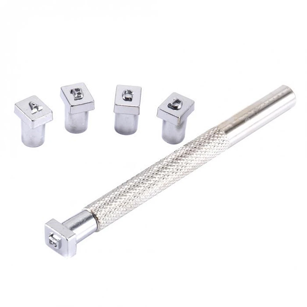 36pcs 3mm/6mm Steel Punch Alphabet Letter Number Leather Stamper Set Metal Leather Punching Tools for DIY Leather Craft Tool 
36pcs 3mm/6mm Steel Punch Alphabet Letter Number Leather Stamper Set Metal Leather Punching Tools for DIY Leather Craft Tool