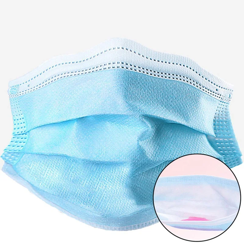 5Pcs 3 Layer Disposable Protective Face Mouth Masks Anti PM2.5 Facial Dust-Proof Safety Masks
5Pcs 3 Layer Disposable Protective Face Mouth Masks Anti PM2.5 Facial Dust-Proof Safety Masks