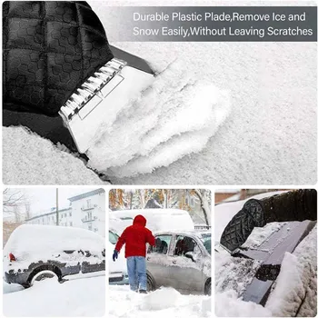 Snow Scraper Removal Glove Oxford Cloth Waterproof Warm Cleaning Snow Shovel Ice Scraper Tool Auto Window Outdoor Winter Gloves
Snow Scraper Removal Glove Oxford Cloth Waterproof Warm Cleaning Snow Shovel Ice Scraper Tool Auto Window Outdoor Winter Gloves