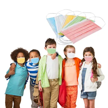 10/20/30/50pc Face Masks Disposable Adult Boy And Girl Colorful Masks For Children 3-layer Mouth Mask Mascarillas Infantiles
10/20/30/50pc Face Masks Disposable Adult Boy And Girl Colorful Masks For Children 3-layer Mouth Mask Mascarillas Infantiles