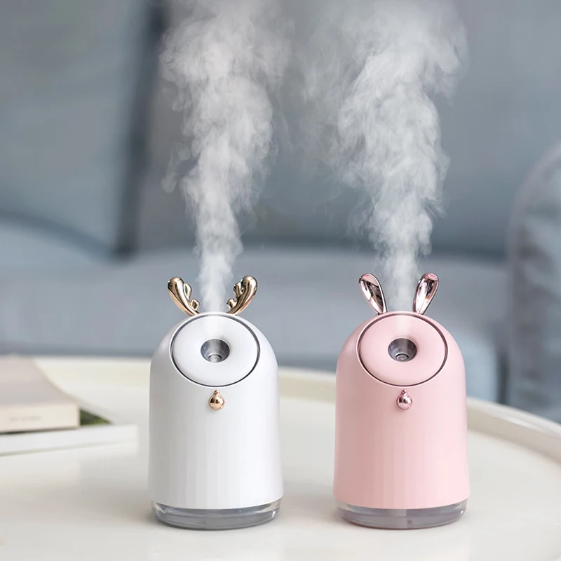 ELOOLE 250ML Ultrasonic Air Humidifier Jingle Aroma Essential Oil Diffuser For Home Car USB Fogger Mist Maker With LED Lamp
ELOOLE 250ML Ultrasonic Air Humidifier Jingle Aroma Essential Oil Diffuser For Home Car USB Fogger Mist Maker With LED Lamp