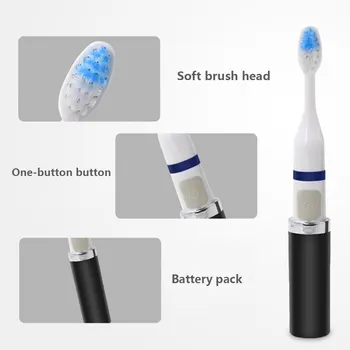Electric Toothbrush Ultrasonic Automatic ToothBrush Waterproof ToothBrush Oral Teeth with 3 Brushe Heads For All Oral Care
Electric Toothbrush Ultrasonic Automatic ToothBrush Waterproof ToothBrush Oral Teeth with 3 Brushe Heads For All Oral Care