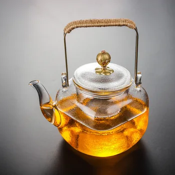 1set Thickened Heat-Resistant Glass Teapot Portable High Quality Glass Filter Teapot Heating Coffee Teapot Set
1set Thickened Heat-Resistant Glass Teapot Portable High Quality Glass Filter Teapot Heating Coffee Teapot Set