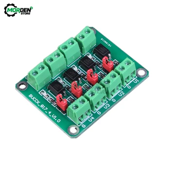 PC817 4 Channel Optocoupler Isolation Board Voltage Converter Adapter Module 3.6-30V Driver Photoelectric Isolated Module PC 817
PC817 4 Channel Optocoupler Isolation Board Voltage Converter Adapter Module 3.6-30V Driver Photoelectric Isolated Module PC 817