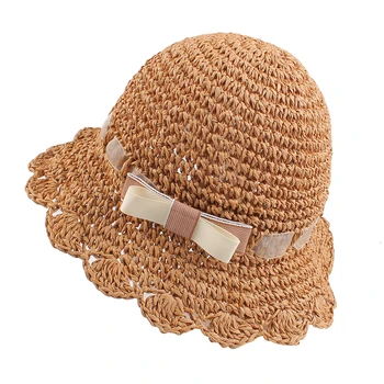 Bow Baby Girl Straw Sun Hat Summer Cap Net Yarn Belt Mesh Breathable Hat for Princess Soft Bucket Hats with Chinstrap Stay On
Bow Baby Girl Straw Sun Hat Summer Cap Net Yarn Belt Mesh Breathable Hat for Princess Soft Bucket Hats with Chinstrap Stay On