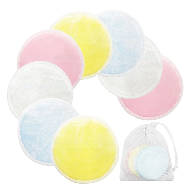 8/16/20pcs Reusable Cotton Pads Washable Make up Facial Remover Double layer Wipe Pad Nail Art Cleaning Pads with Laundry Bag
8/16/20pcs Reusable Cotton Pads Washable Make up Facial Remover Double layer Wipe Pad Nail Art Cleaning Pads with Laundry Bag