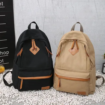 Female High-capacity Travel Bag High Quality Rucksack Simple Fashion Solid Color High School Student Backpack Sac A Dos
Female High-capacity Travel Bag High Quality Rucksack Simple Fashion Solid Color High School Student Backpack Sac A Dos