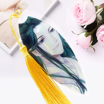 1 Pcs Mo Dao Zu Shi Leaf Shape Colorful Tassel Bookmarks Heaven Official's Blessing Comic Characters Creative Stationery Gifts
1 Pcs Mo Dao Zu Shi Leaf Shape Colorful Tassel Bookmarks Heaven Official's Blessing Comic Characters Creative Stationery Gifts