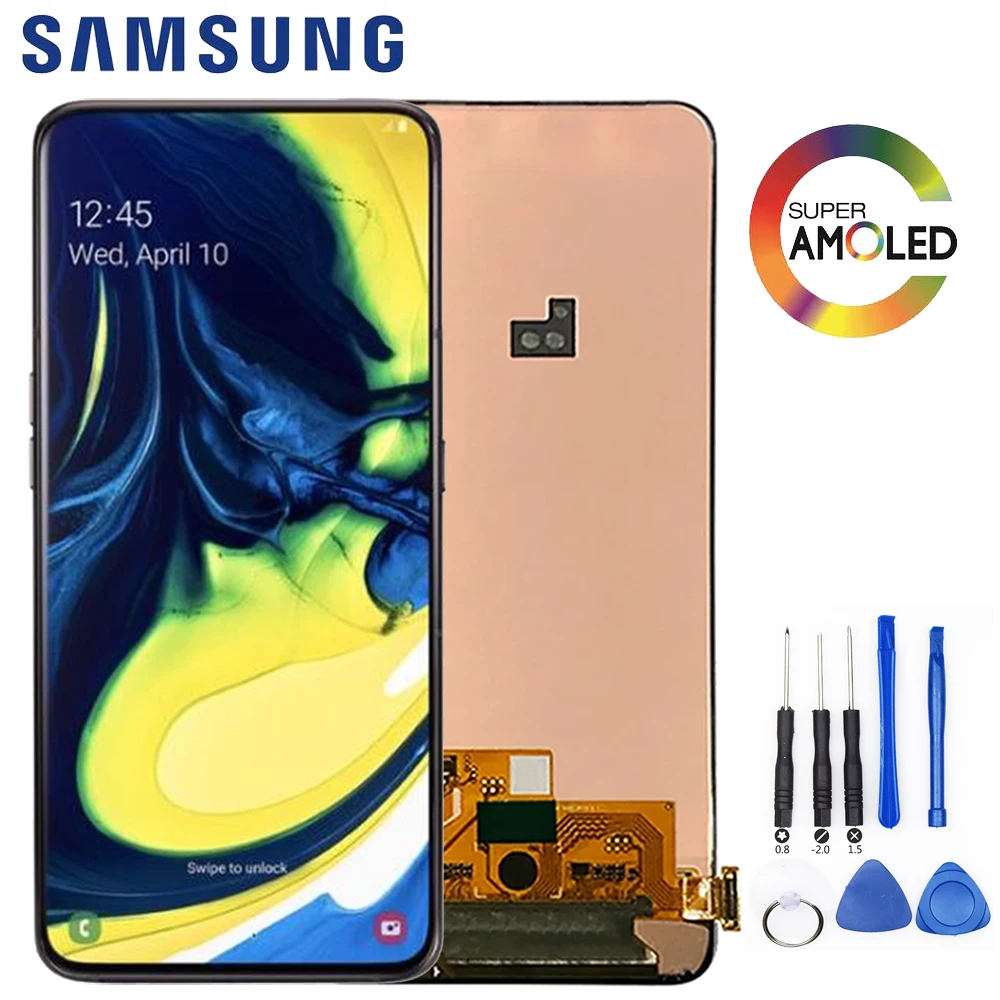 Оригинальный SUPER AMOLED ЖК-дисплей 6 7 дюйма для Samsung Galaxy сенсорный экран с