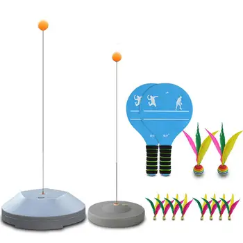 Table Tennis Training Set Portable Non-slip Base Pingpong Ball Soft Shaft With 2 Rackets Ping Pong Balls Practice Trainer Sports
Table Tennis Training Set Portable Non-slip Base Pingpong Ball Soft Shaft With 2 Rackets Ping Pong Balls Practice Trainer Sports