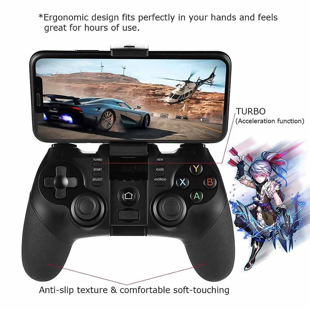 2.4g wireless Game Controller For Android/ios Smartphone Gamepad Wireless Joystick
2.4g wireless Game Controller For Android/ios Smartphone Gamepad Wireless Joystick