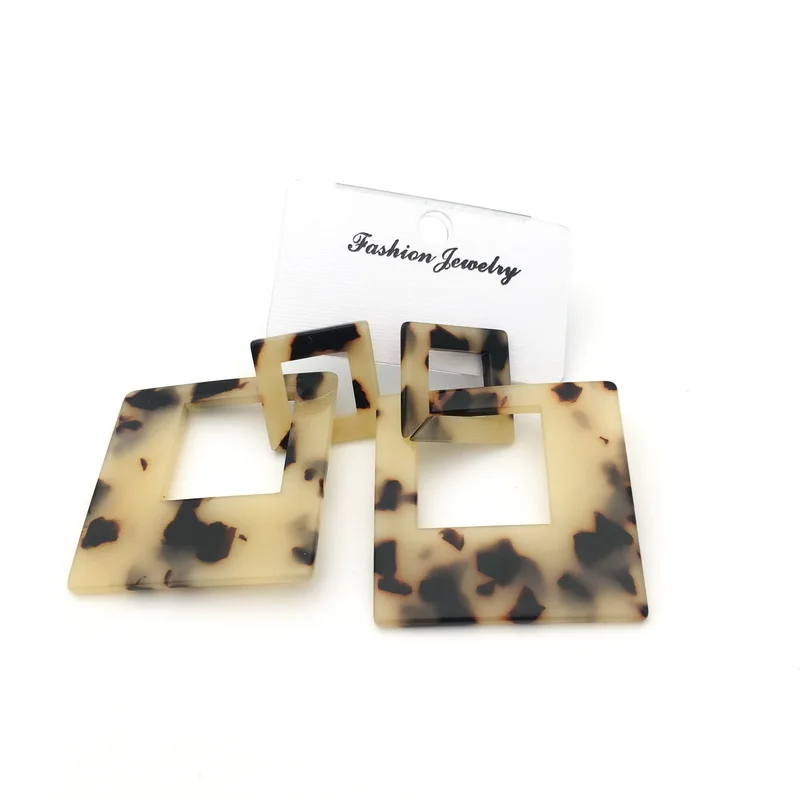 square acetate earring - acrylic earring - Bohemian earrings - tortoise shell earrings - rectangle geometric earring Jewelry
square acetate earring - acrylic earring - Bohemian earrings - tortoise shell earrings - rectangle geometric earring Jewelry