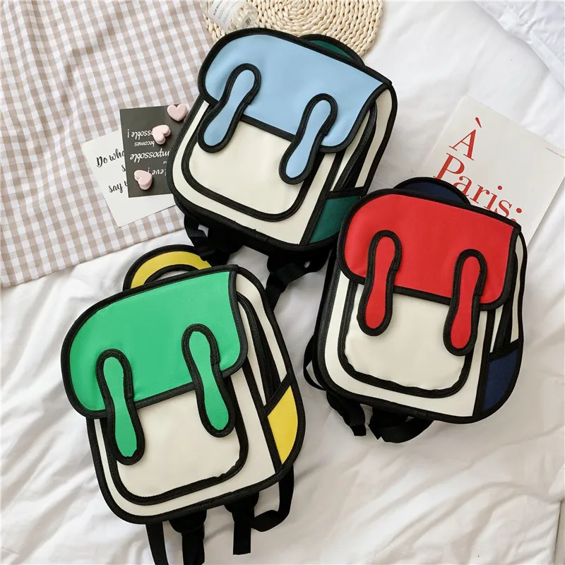 CHILDREN'S School Bags Juvenile Perrins Miu Celebrity Style Backpack 3D Second Element Backpack Young STUDENT'S Cartoon Backpack
CHILDREN'S School Bags Juvenile Perrins Miu Celebrity Style Backpack 3D Second Element Backpack Young STUDENT'S Cartoon Backpack