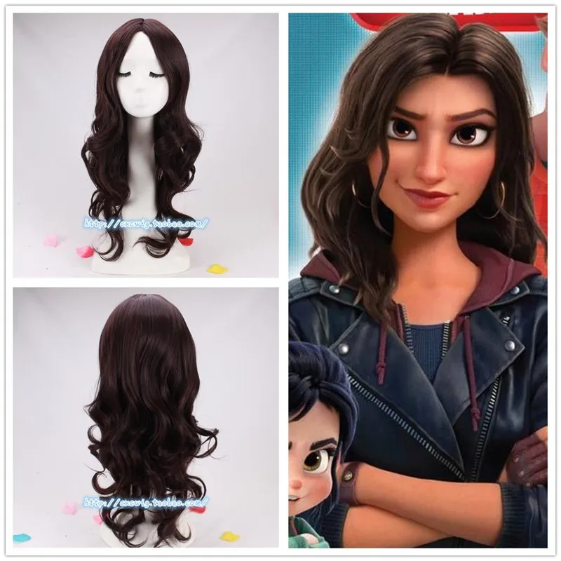 New Ralph Breaks the Internet: Wreck-It Ralph 2 Shank Cosplay Wig Shank Long Curly Wavy Wig Middle Part Synthetic Hair
New Ralph Breaks the Internet: Wreck-It Ralph 2 Shank Cosplay Wig Shank Long Curly Wavy Wig Middle Part Synthetic Hair