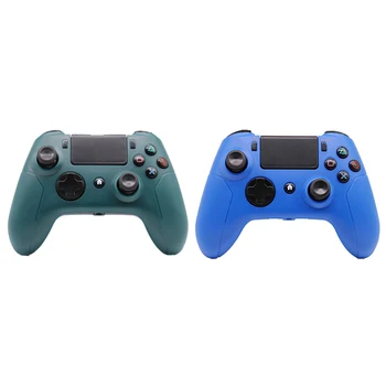 Wireless Controller for PS4 Bluetooth Gamepad with Press Panel Joypad Dual Vibration 3.5mm o LED Indicator
Wireless Controller for PS4 Bluetooth Gamepad with Press Panel Joypad Dual Vibration 3.5mm o LED Indicator