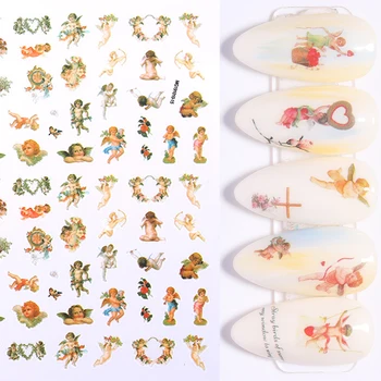 1 Pc 3D Angel Pattern Nail Sticker Angel Flower Pattern Nail Art Decoration In Spring And Summer Slider Wraps Accessories
1 Pc 3D Angel Pattern Nail Sticker Angel Flower Pattern Nail Art Decoration In Spring And Summer Slider Wraps Accessories