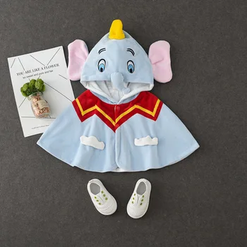 Baby cape jacket cute elephant windbreaker infant cape outwear baby girl winter coat kids jackets baby boy Hooded Cloak Coat
Baby cape jacket cute elephant windbreaker infant cape outwear baby girl winter coat kids jackets baby boy Hooded Cloak Coat