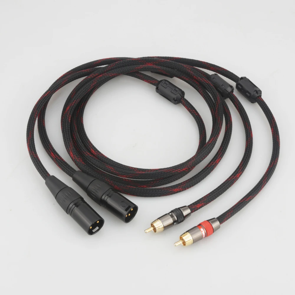 1Pair HIFI RCA to XLR Audio Cable Male To Female ( Male To Male) / 0.5m 1m 1.5m 2m 3m 5m
1Pair HIFI RCA to XLR Audio Cable Male To Female ( Male To Male) / 0.5m 1m 1.5m 2m 3m 5m