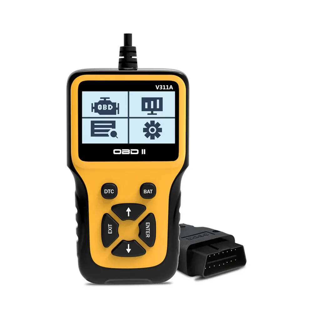 V311A Universal Code Reader Scan Tool Universal Car Scanner Tools Auto Data Transmission Device Car Diagnostic Tools
V311A Universal Code Reader Scan Tool Universal Car Scanner Tools Auto Data Transmission Device Car Diagnostic Tools