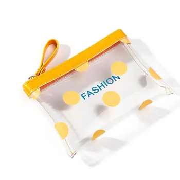 WoMan Transparent Cute Wallet PVC Coin Bag Case Girls Dotted Small Zipper Purse
WoMan Transparent Cute Wallet PVC Coin Bag Case Girls Dotted Small Zipper Purse
