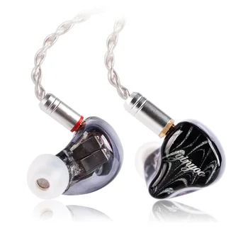 Yinyoo HX6 1DD+5BA Knowles Hybrid In Ear Earphone HIFI DJ Monitor Running Sport Earphone Earplug Customs Made Earbud V2/ASH 
Yinyoo HX6 1DD+5BA Knowles Hybrid In Ear Earphone HIFI DJ Monitor Running Sport Earphone Earplug Customs Made Earbud V2/ASH