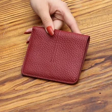First Layer Cowhide 2021 Women's Simple Sewing Line Short Leather Buckle Ultra Thin Mini Wallet
First Layer Cowhide 2021 Women's Simple Sewing Line Short Leather Buckle Ultra Thin Mini Wallet