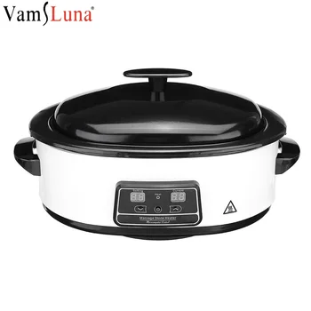 New2020 750W 6L Electric Massage Stone Heater Heating Machine with LCD Display Temperature Contorl & Large Pot
New2020 750W 6L Electric Massage Stone Heater Heating Machine with LCD Display Temperature Contorl & Large Pot