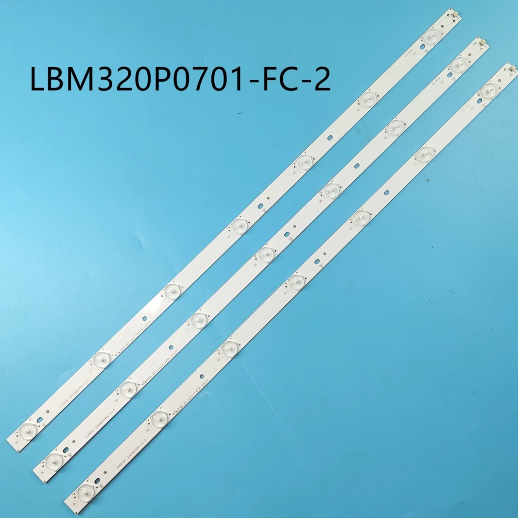 3 шт. светодиодный Подсветка полосы для 32PFT4100 32PHH4100 32PFT5500 GJ-2K15 D2P5-315 GEMINI-315 D307-V1 V6 V7