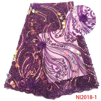 3D Tulle Sequins Lace Fabric with Flower French Laces with Beads African Lace Fabrics for Wedding AMYNI2018
3D Tulle Sequins Lace Fabric with Flower French Laces with Beads African Lace Fabrics for Wedding AMYNI2018