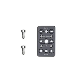 Ronin-S Cheese Plate Equipped with 1/4"-20 tapped holes, allowing you to mount a GPS module or the Pro Wireless Receiver
Ronin-S Cheese Plate Equipped with 1/4"-20 tapped holes, allowing you to mount a GPS module or the Pro Wireless Receiver