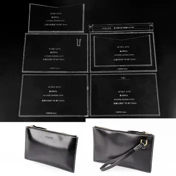 WT951 Handbag Acrylic Template Wallet Leather Pattern Acrylic Leather Pattern Leather Templates for Bags
WT951 Handbag Acrylic Template Wallet Leather Pattern Acrylic Leather Pattern Leather Templates for Bags