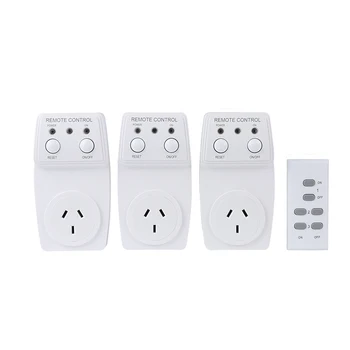 ESPLENTY Smart Switch Wireless Remote Control Australia Plug (3 Socket+1 Remote)
ESPLENTY Smart Switch Wireless Remote Control Australia Plug (3 Socket+1 Remote)