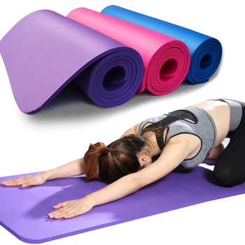 New 1cm Thickened Non-slip Yoga Mat NBR Fitness Gym Mats Sports Cushion Gymnastic Pilates Pads With Yoga Bag & Strap
New 1cm Thickened Non-slip Yoga Mat NBR Fitness Gym Mats Sports Cushion Gymnastic Pilates Pads With Yoga Bag & Strap