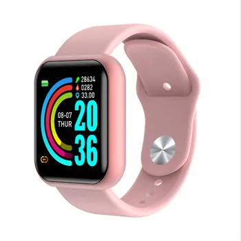 Y68 Sports Smart Watch Life Waterproof Watch Blood Pressure Heart Rate Monitor Soft Silicone 1.3 Inch Smart Bracelet Smartwatch
Y68 Sports Smart Watch Life Waterproof Watch Blood Pressure Heart Rate Monitor Soft Silicone 1.3 Inch Smart Bracelet Smartwatch