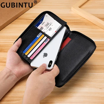 Genuine Leather Passport Cover Zipper Around Credit Cards Holder Money Bag ID Card Certificate Travel Wallet Phone Purse Unisex
Genuine Leather Passport Cover Zipper Around Credit Cards Holder Money Bag ID Card Certificate Travel Wallet Phone Purse Unisex