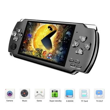 Retro 4.3 inch Handheld Game Player Preload 10000 Games For Arcade Games 32 Bit 8GB Game Console With 10 Simulators 
Retro 4.3 inch Handheld Game Player Preload 10000 Games For Arcade Games 32 Bit 8GB Game Console With 10 Simulators