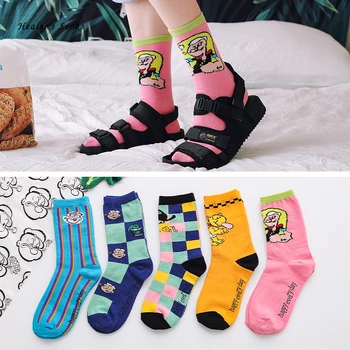 Hot Fashion Women Socks Cotton Color Pink Cartoon Sailor Dog Happy Sport Cute Art Harajuku Casual Funny Hip Hop Girls Tube Socks
Hot Fashion Women Socks Cotton Color Pink Cartoon Sailor Dog Happy Sport Cute Art Harajuku Casual Funny Hip Hop Girls Tube Socks