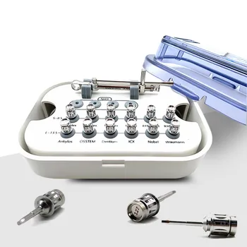 Dental Implant Instruments Prosthetic Kit Universal Torque Wrench 12 Pcs Screw Drivers iTi NOB Ankylos 3i Osstem ICX
Dental Implant Instruments Prosthetic Kit Universal Torque Wrench 12 Pcs Screw Drivers iTi NOB Ankylos 3i Osstem ICX
