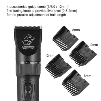 Dog Clippers Low Noise Pet Shaver Rechargeable Dog Trimmer Cordless Pet Grooming Tool Cat Animal Hair Cutter Trimmer Haircut
Dog Clippers Low Noise Pet Shaver Rechargeable Dog Trimmer Cordless Pet Grooming Tool Cat Animal Hair Cutter Trimmer Haircut