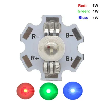 1W 3W LED Chip Beads Full High Power 3.2V-3.6V For LED Flashlight Lamp Bead White RGB Red UV Blue With 20mm PCB PCB LED Beads
1W 3W LED Chip Beads Full High Power 3.2V-3.6V For LED Flashlight Lamp Bead White RGB Red UV Blue With 20mm PCB PCB LED Beads