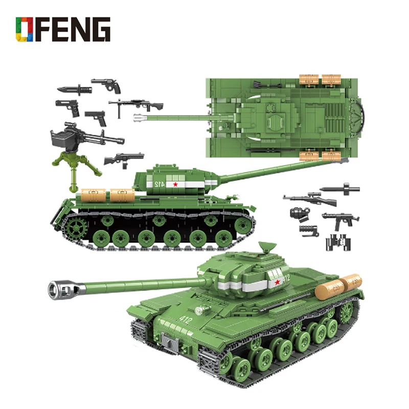 Military IS-2M Heavy Tank Soldier Weapon Building Blocks Compatible WW2 Tank Bricks Army Toys for Boys Children Christmas Gifts
Military IS-2M Heavy Tank Soldier Weapon Building Blocks Compatible WW2 Tank Bricks Army Toys for Boys Children Christmas Gifts