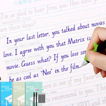 New 3D Write Books Copybook For Adult Practice Handwriting Calligraphy In English Lettering Toy Children Study Office Supplies
New 3D Write Books Copybook For Adult Practice Handwriting Calligraphy In English Lettering Toy Children Study Office Supplies