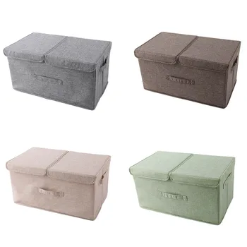 Waterproof Organizer Double Cover Storage Boxes with Lids Polyester Fabric Storage Basket Cabinet Underwear Storage Bag
Waterproof Organizer Double Cover Storage Boxes with Lids Polyester Fabric Storage Basket Cabinet Underwear Storage Bag